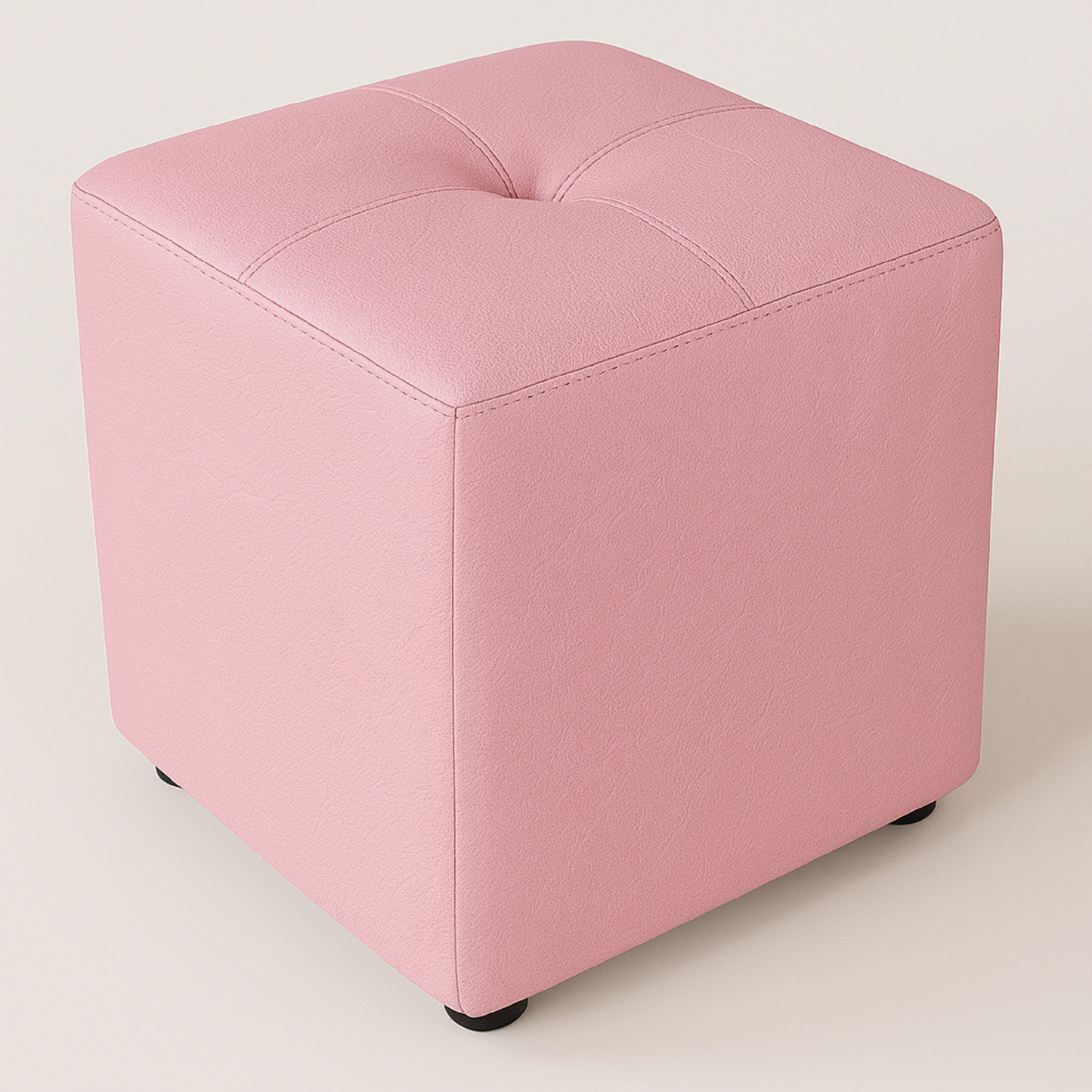 Puff Cubo 40x40x42 - Rosado