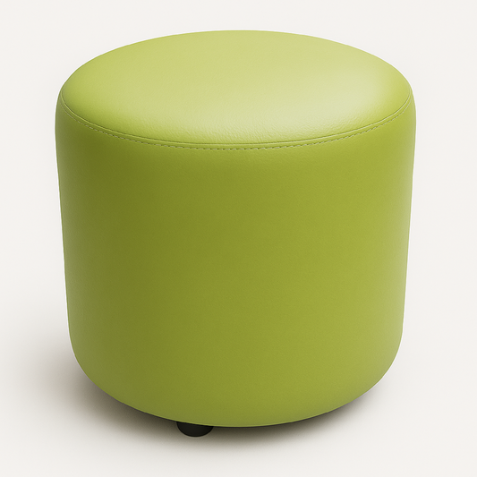 Puff Circular Verde Lima