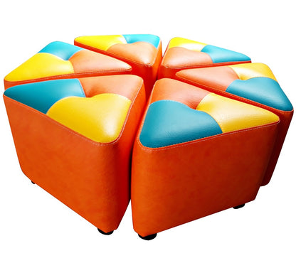 Puff Atrio para niños Naranja