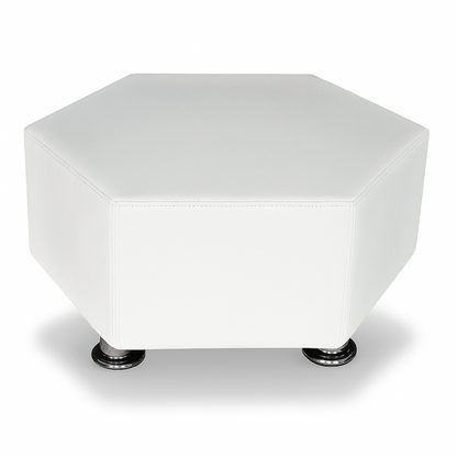 Mesa Hexagonal Blanca