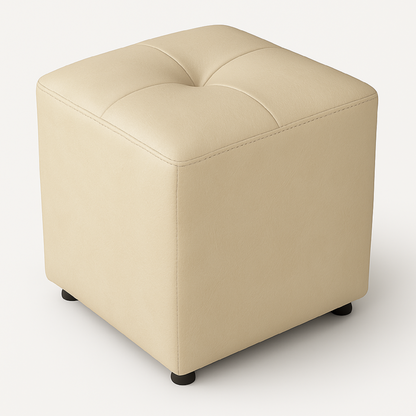 Puff Cubo 40x40x42 Beige