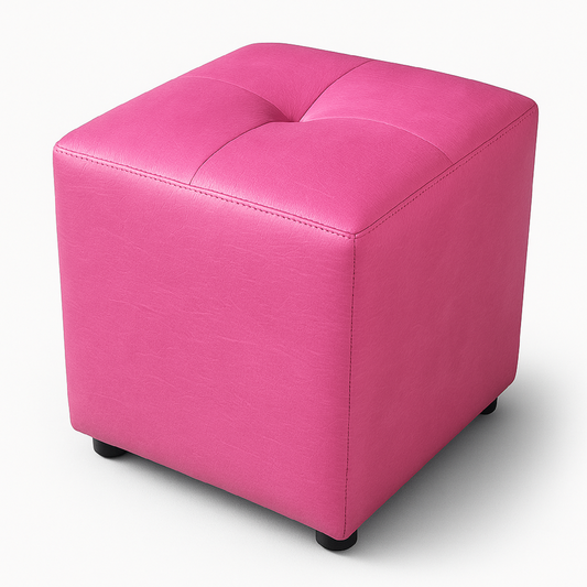Puff Cubo 40x40x42 Fucsia