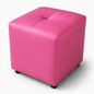 Puff Cubo 40x40x42 Fucsia