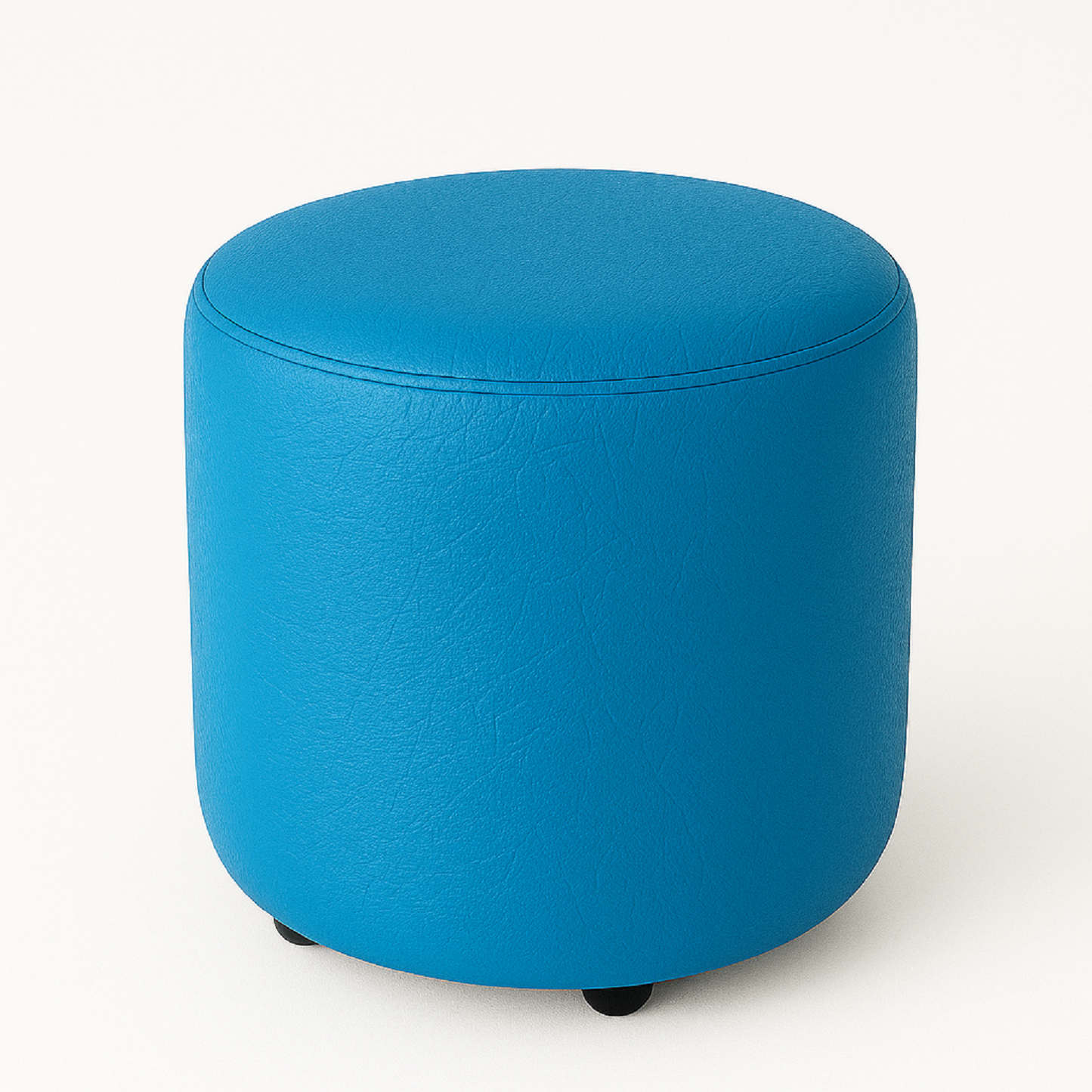 Puff Circular Cobalto