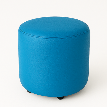 Puff Circular Cobalto