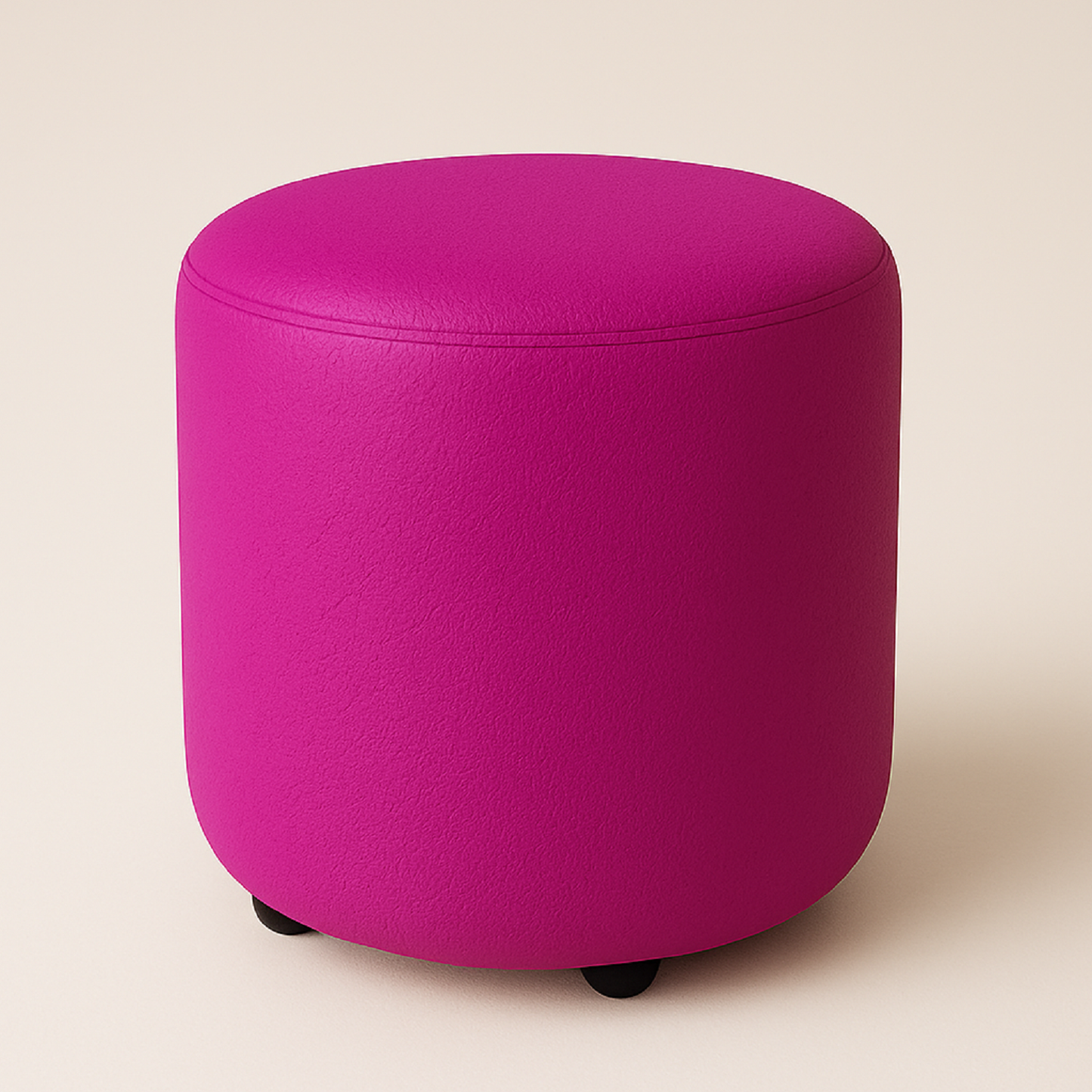 Puff Circular Fucsia