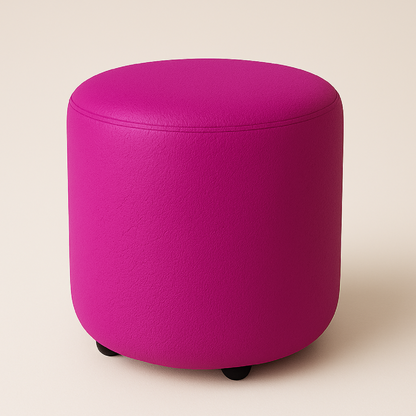 Puff Circular Fucsia
