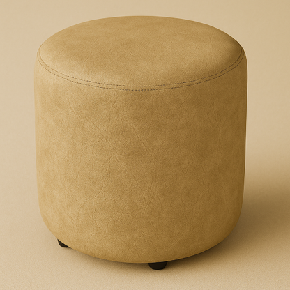 Puff Circular Vainilla