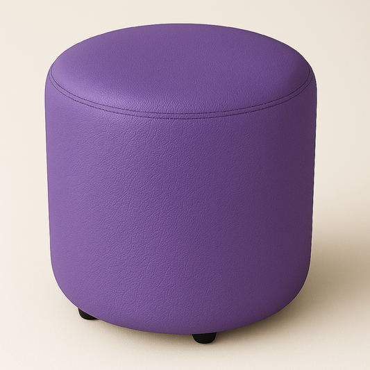 Puff Circular Violeta