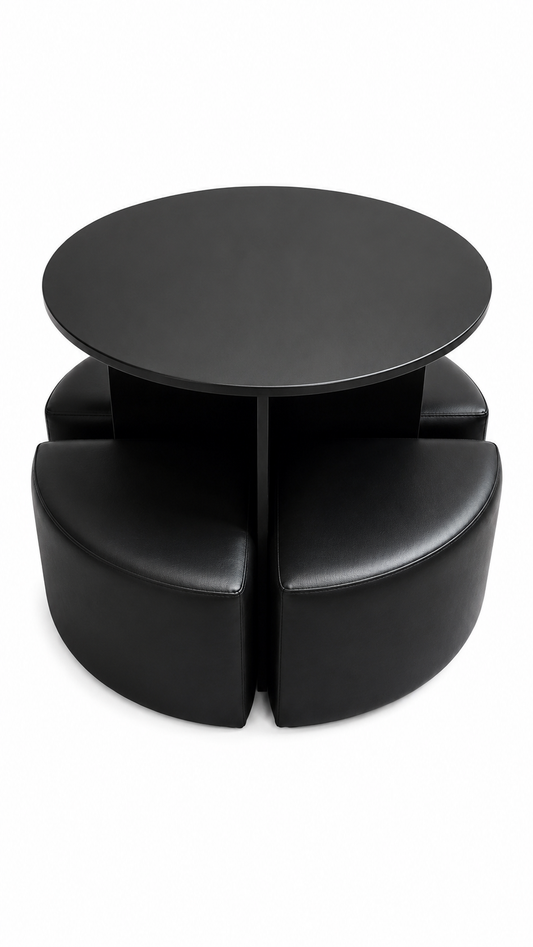 Juego de Mesa  | Mesa + 4 Puffs
