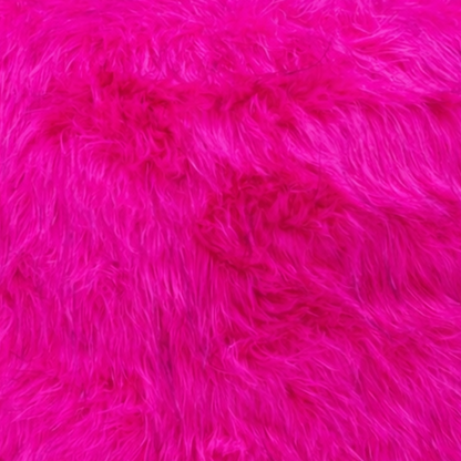 Puff circular peluche tonos calidos