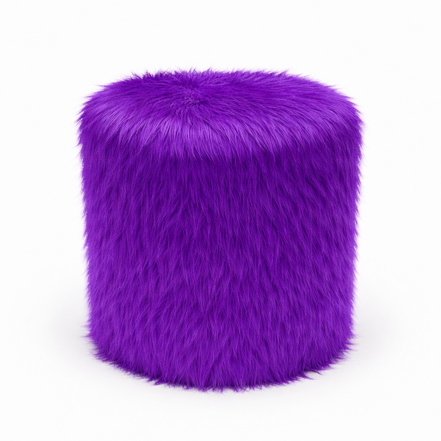 Puff circular teddy