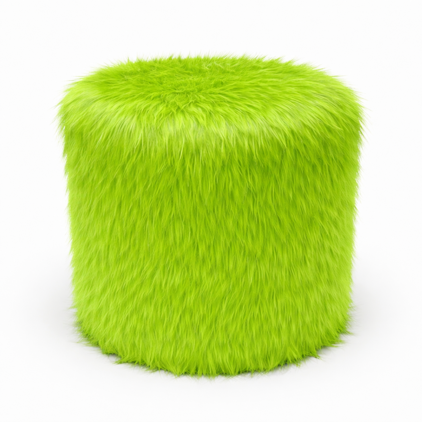 Puff circular teddy