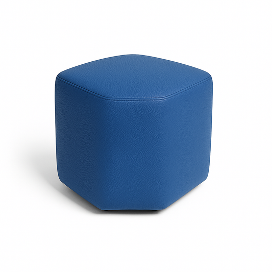 Puff Hexagonal - Tonos Vibrantes