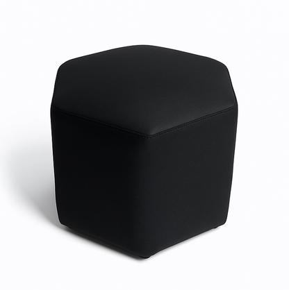 Puff Hexagonal Negro 40*40*42