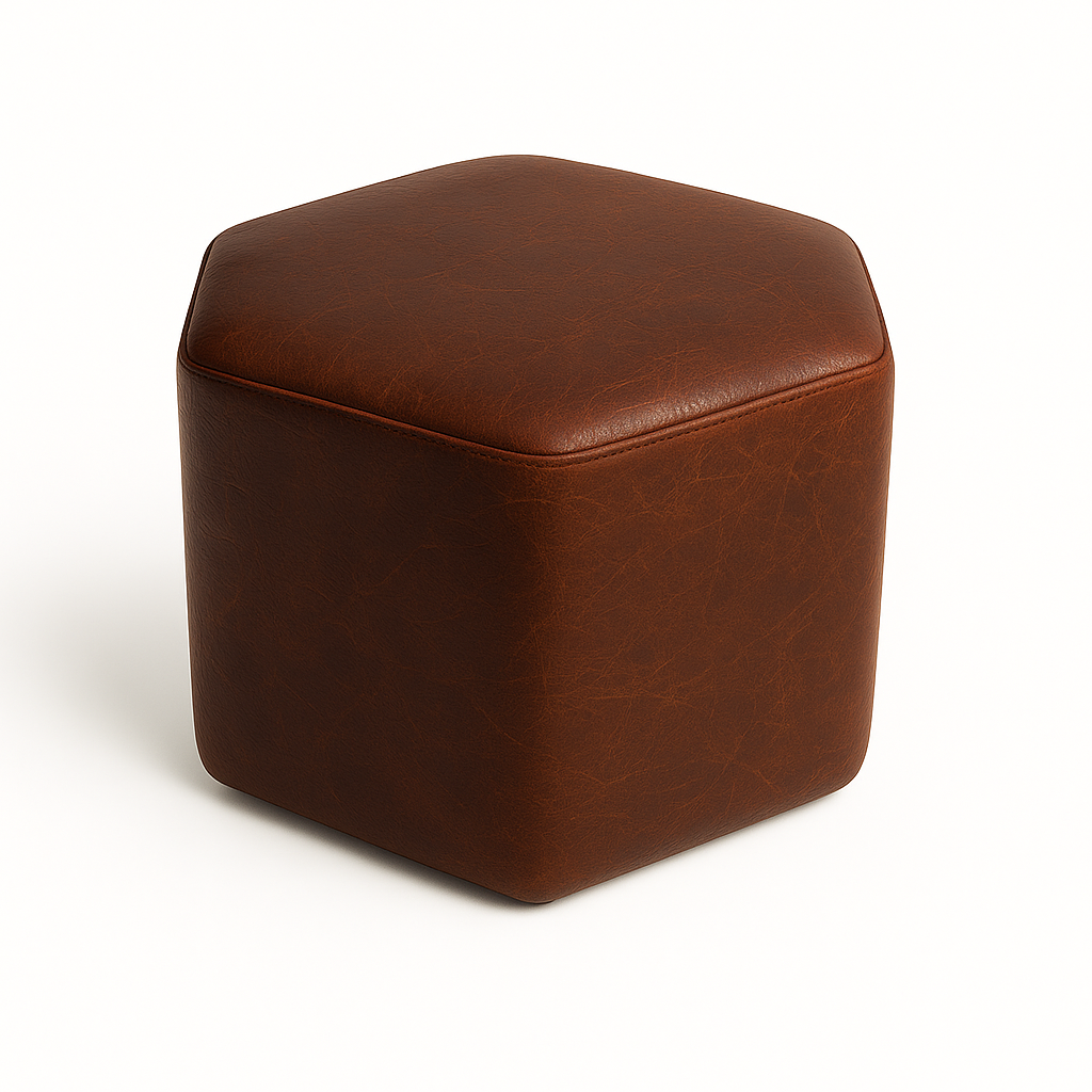 Puff Hexagonal Camel 40*40*42