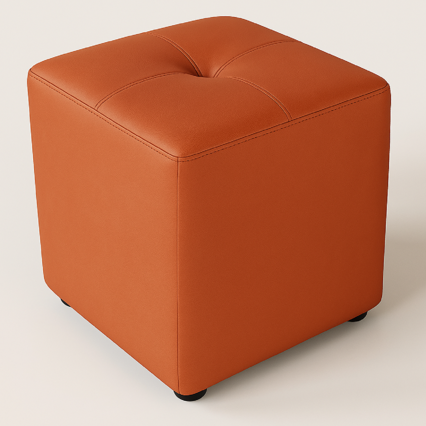 Puff Cubo 40x40x42 - Terracota