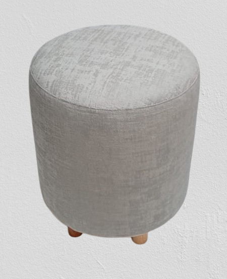 Puff taburete Gris