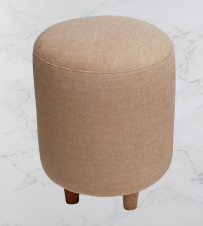 Puff taburete Beige