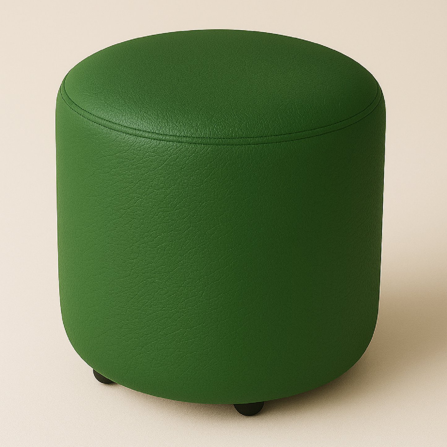 Puff Circular Verde pasto