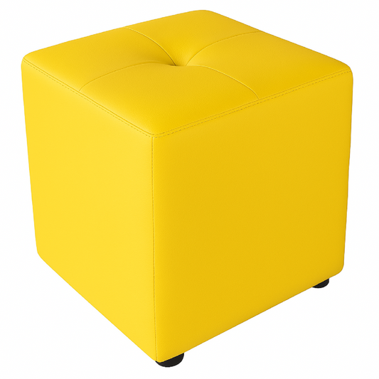 Puff Cubo 40x40x42 Amarillo