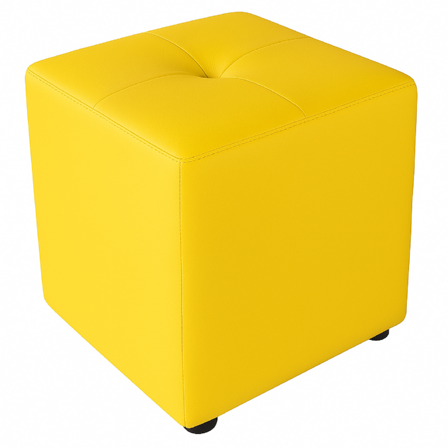 Puff Cubo 40x40x42 - Amarillo